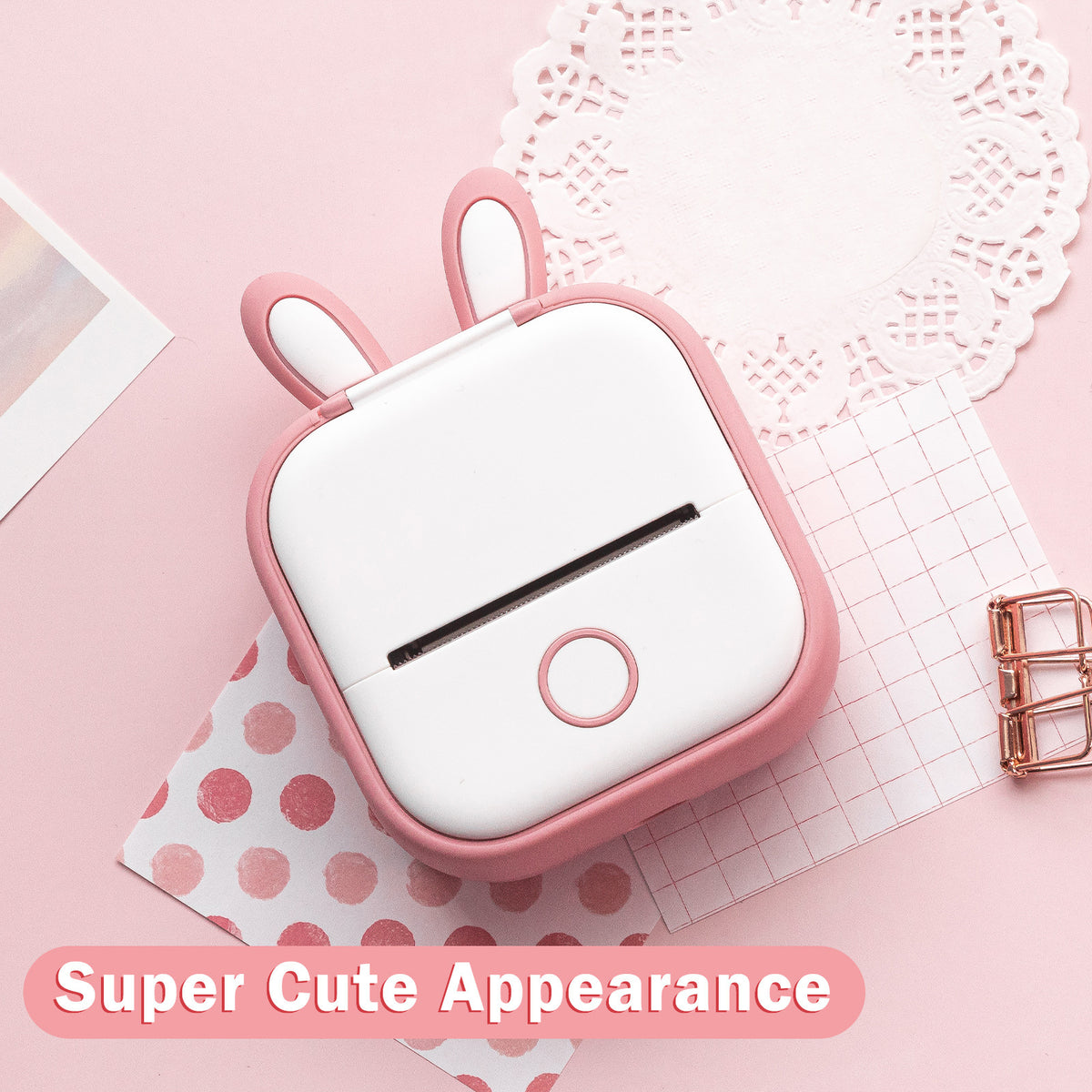 Portable photo mini printer silicone case