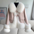 Short hiver épaissé chaud mode Jacket femmes