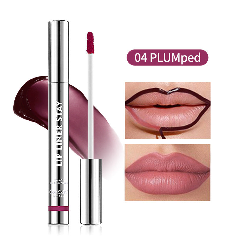 Velvet imperméable Matte Lip Glaze qui est facile à appliquer et hautement pigmenté