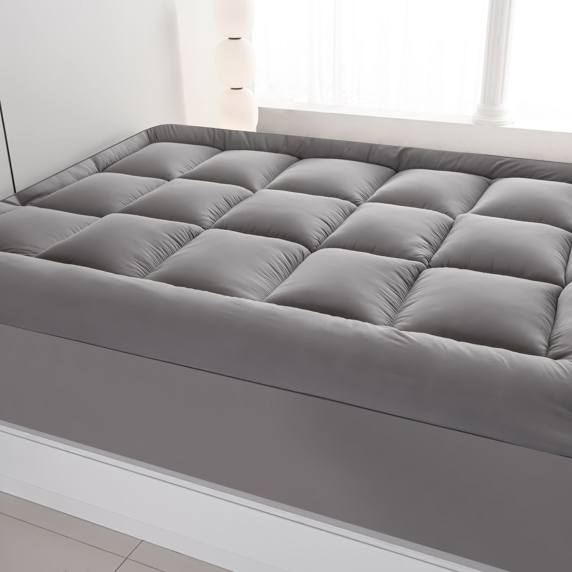 Couvercle de matelas ajusté épais pour usage domestique