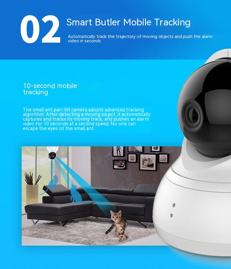 HD Night Vision Maison Surveillance à 360 degrés Caméra WiFi sans fil