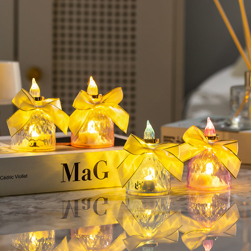 Led Simulation Aromatherapy Bouteille Bougie électronique Indoor and Outdoor Creative Night Lig