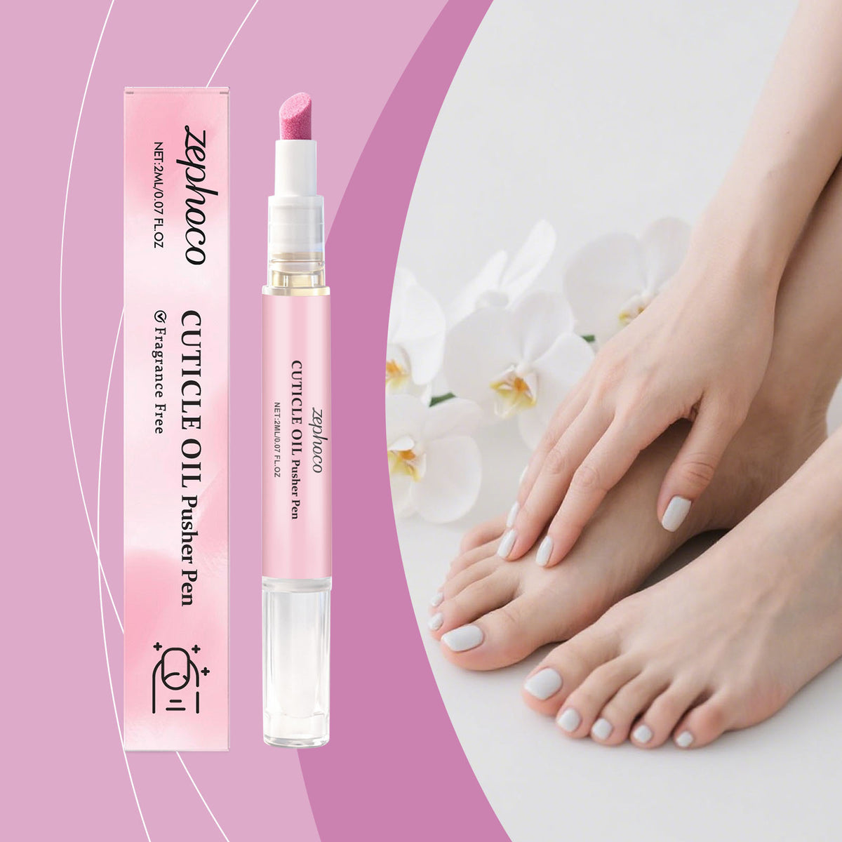 Stylo à huile de soin des ongles