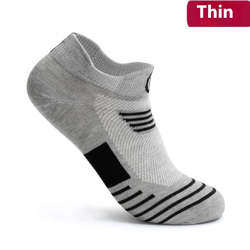 Chaussettes de course Basketball pour hommes Bas Bas de serviette épaisse Bas de Terry-loop Hosiery