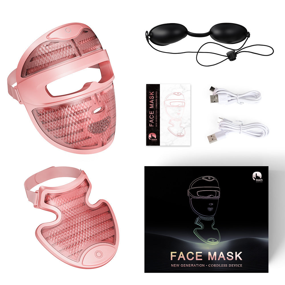 Masque visage LED 7 couleurs pour appareils de beauté