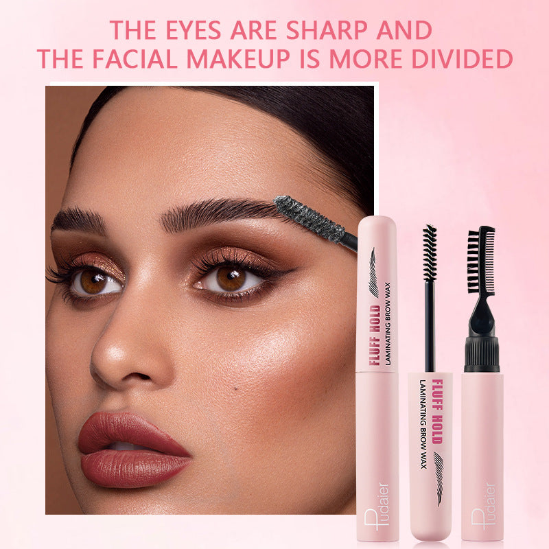 Européen et américain double-tête avec sourcils sourcils sourcils sourcils cheveux styling crème couleurs