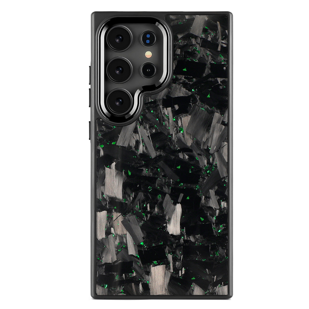 Magnetic Forged Carbon Fibre Shell Téléphone étui protecteur