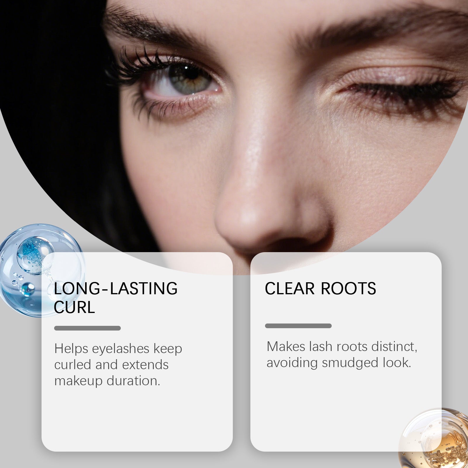 Lash Primer pour les cils bouclés léger beau Curl naturel de longue durée et facile