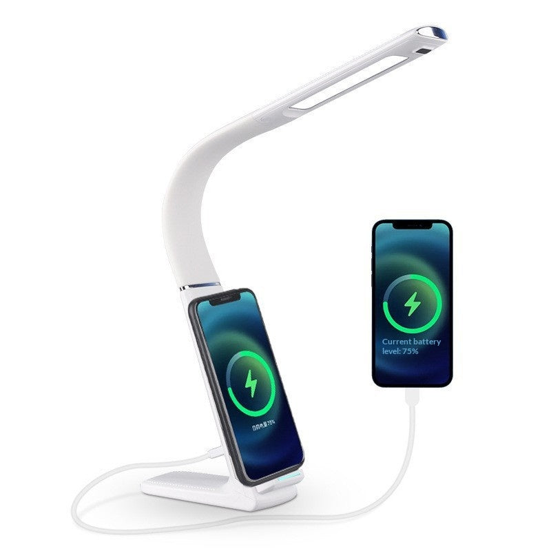 Lampe de table de chevet avec sortie intégrée