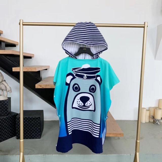 Vêtements de toilettage à capuche pour garçons et filles