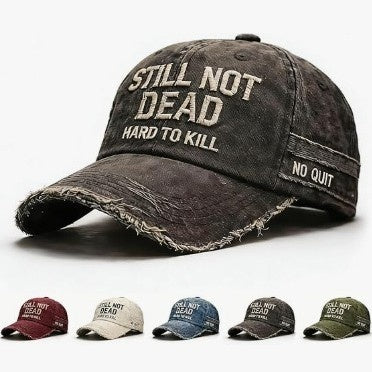 Chapeau brodé STILL N'EST PAS MORT POUR COUVRIR