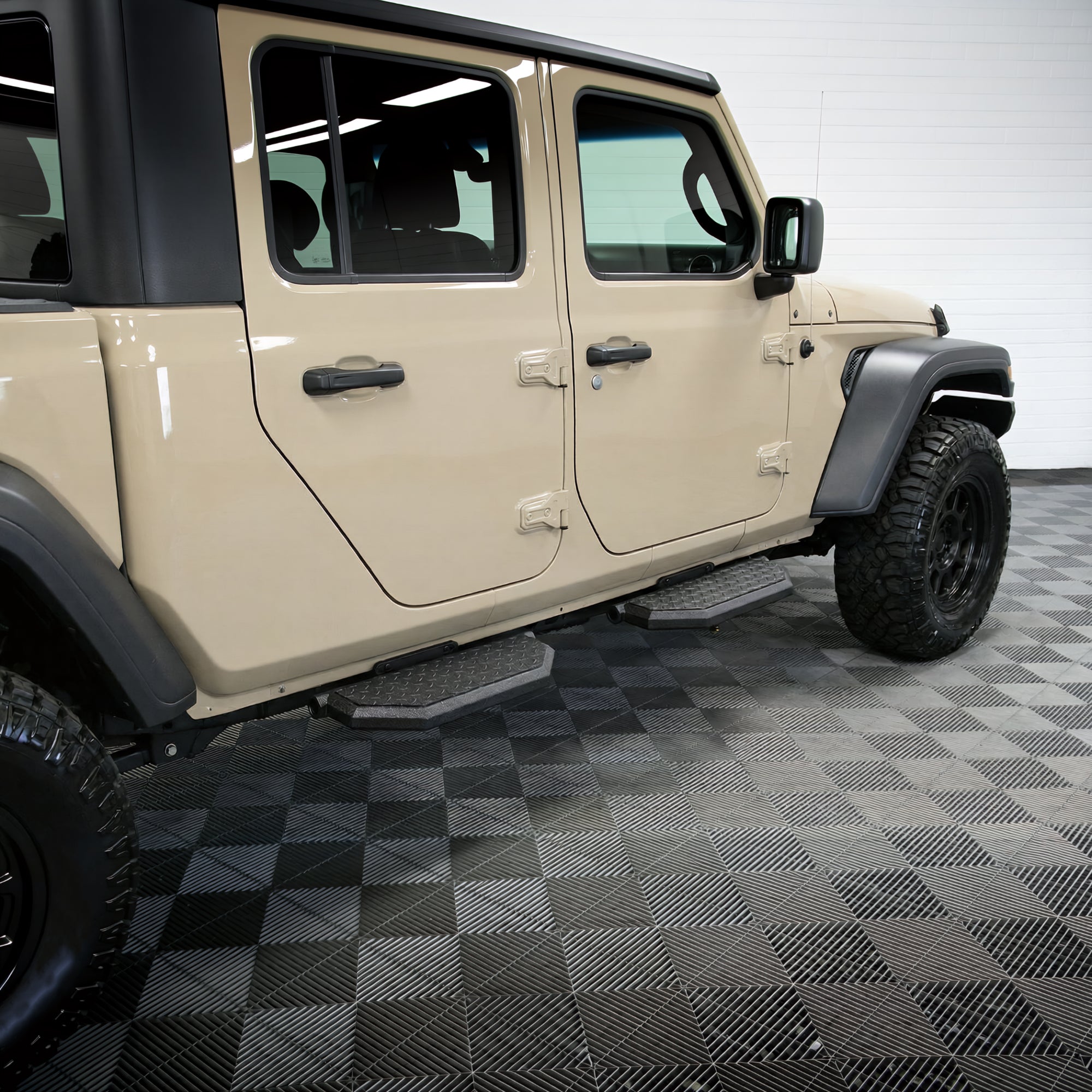 Planches de course pour 2018-2025Jeep Wrangler JL / 20-26 Jeep Gladiator JT 4 Portes