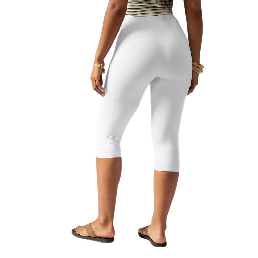 Pantalons élastiqués pour femmes