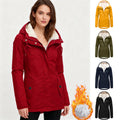 Women's versatile hooded jacket