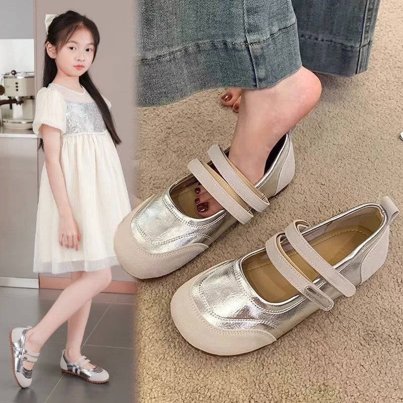 Chaussures en cuir Princesse Style Filles