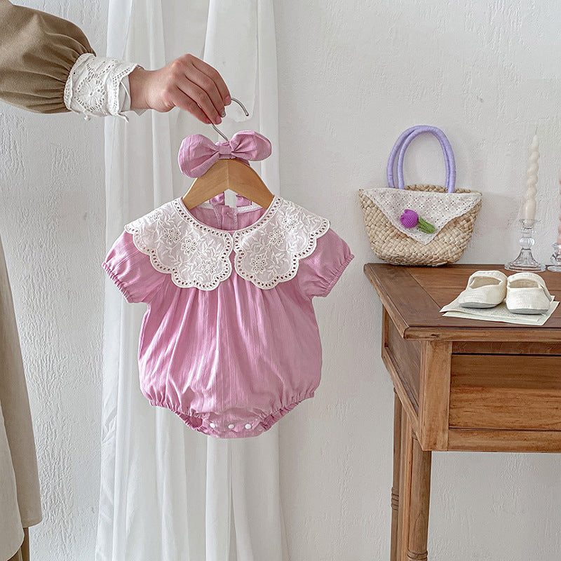 Vêtements d'été à un bouton pour bébés