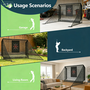 Golf pratique net 10x7ft