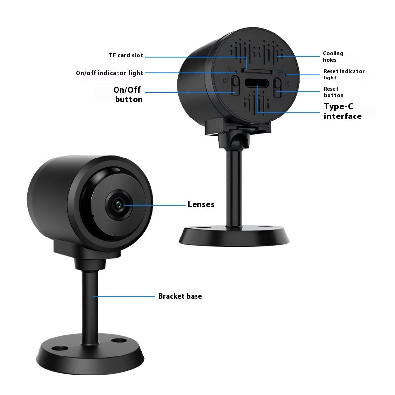 Smart Wireless WiFi Caméra de surveillance de la sécurité à la maison