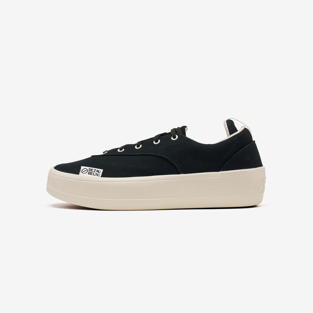 Sneakers pour hommes occasionnels noirs augmentant la hauteur