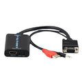 VGA vers HDMI Convertisseur femme avec USB Et audio
