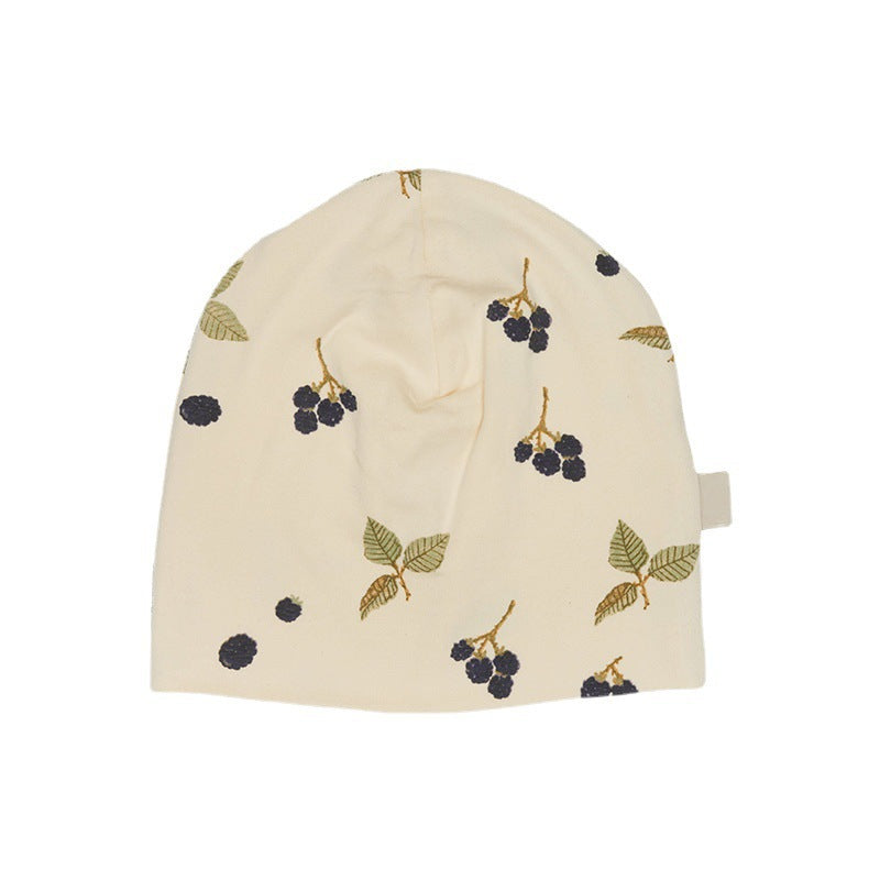Chapeau chaud imprimé coton bébé