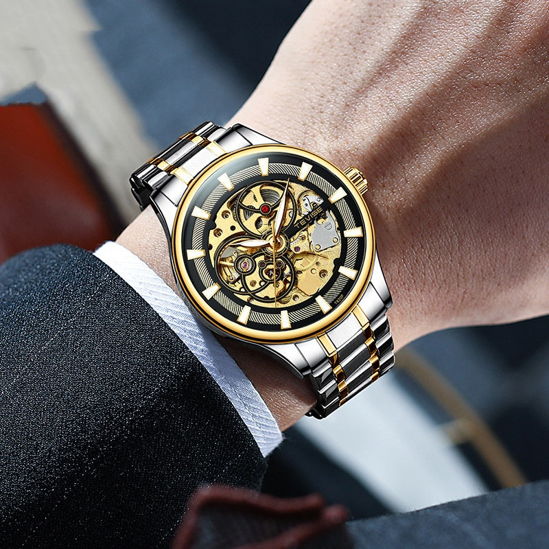 Day and night star mechanical watch