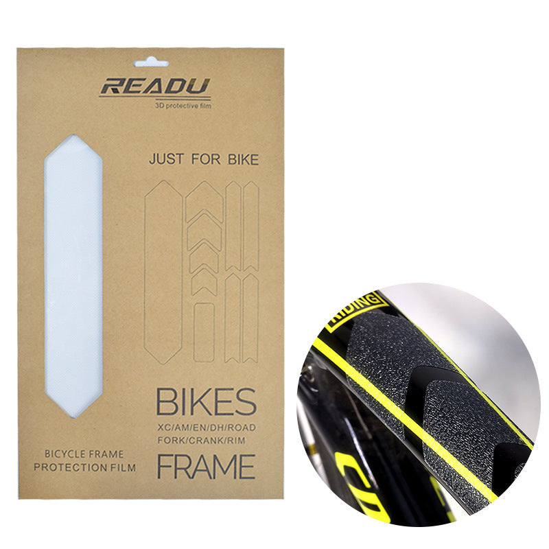 Film de protection pour cadre de vélo de montagne