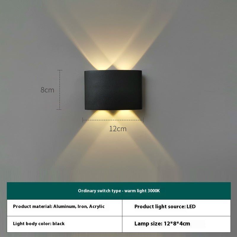 Lampe murale extérieure étanche Solar Intelligent télécommande