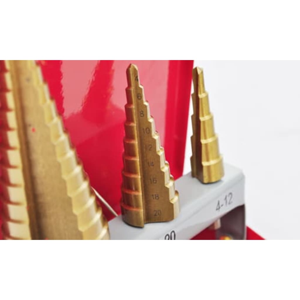 Jeu de bit de forage étape