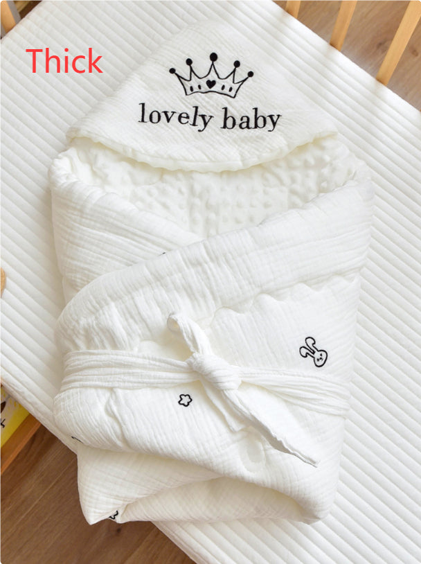 Couverture de swaddle épaisse pour les bébés pour prévenir le réflexe de démarrage
