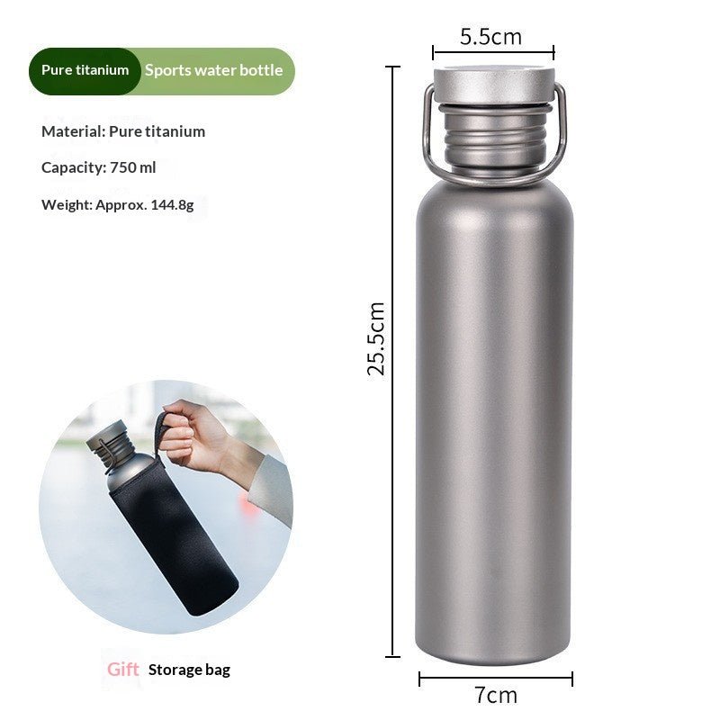 Bouteille d'eau de camping portable pour le cyclisme et le voyage en plein air