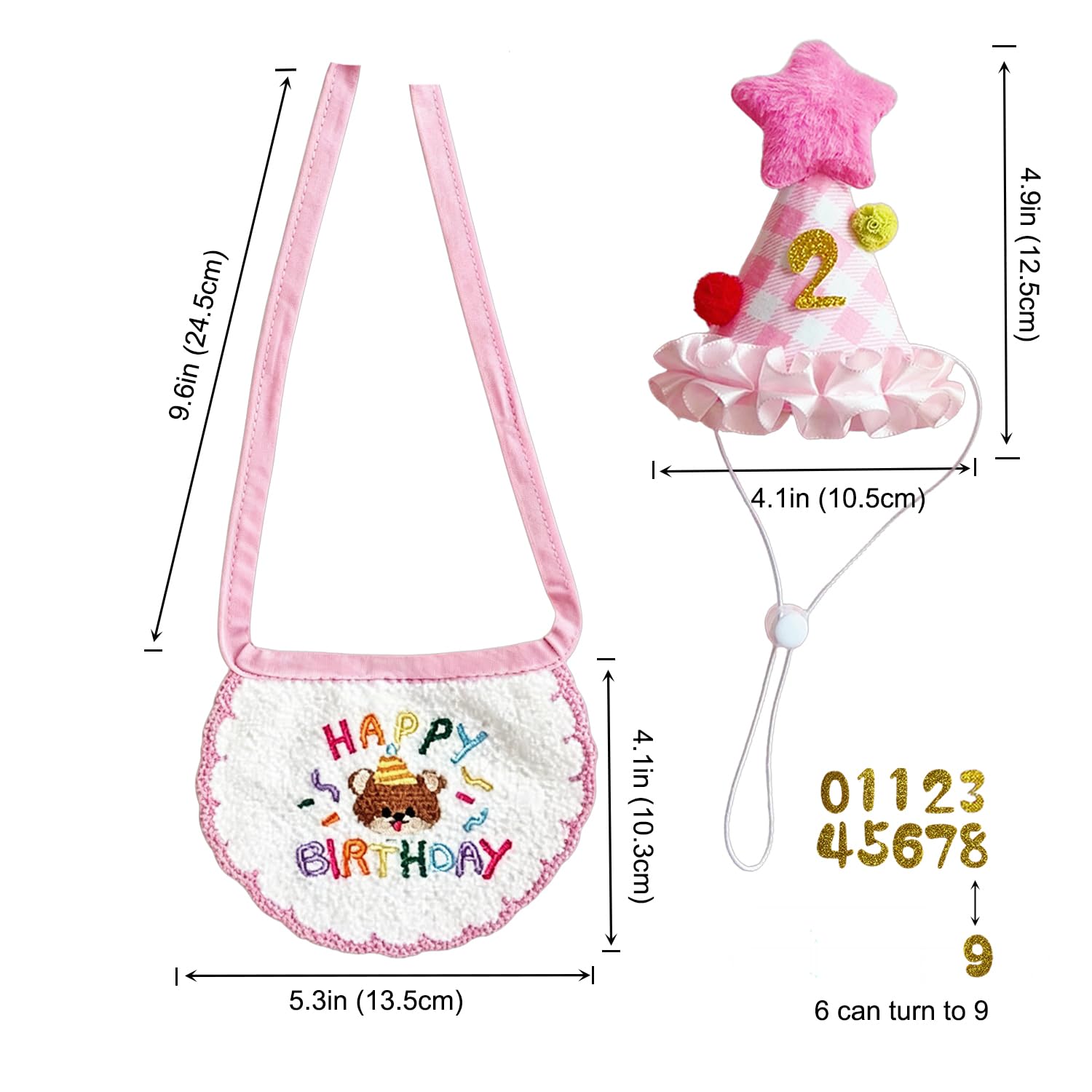 Fournitures pour fête d'anniversaire de chat