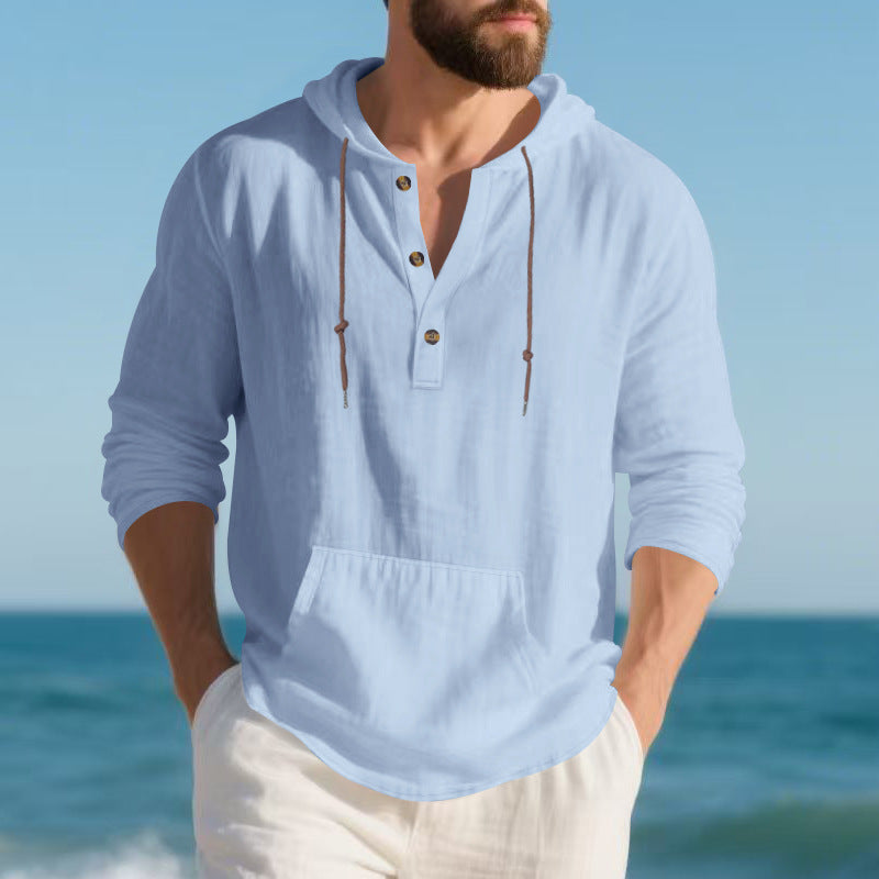 T-shirt à manches longues pour hommes