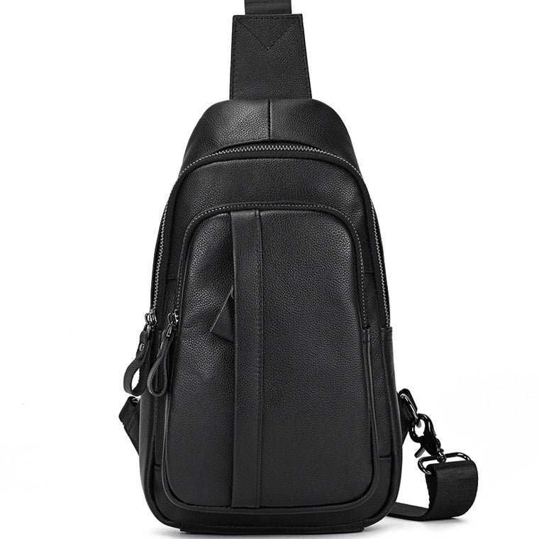 Leather Fashionable Grand-Capacity Homme sac de corps