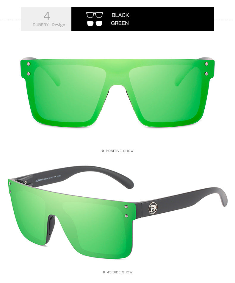 DUBERY Lunettes de soleil à une pièce surdimensionnées