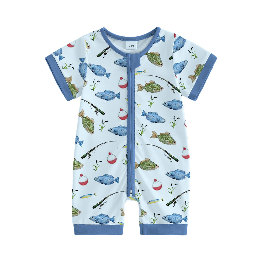 Infant et tout-petit Pêche-Imprimer Onesie
