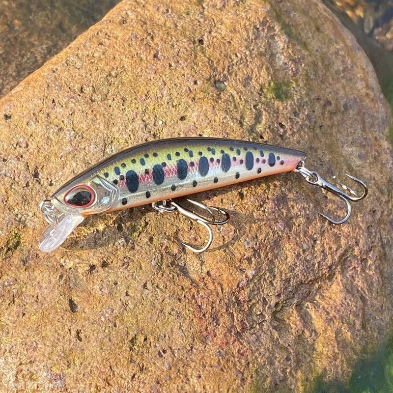 Streamer Lure Quick Sink Bobine rapide Long Cast Minnow 6,3cm