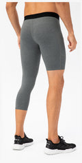 Pantalon de fitness à jambes simples pour hommes Longueur de la poche