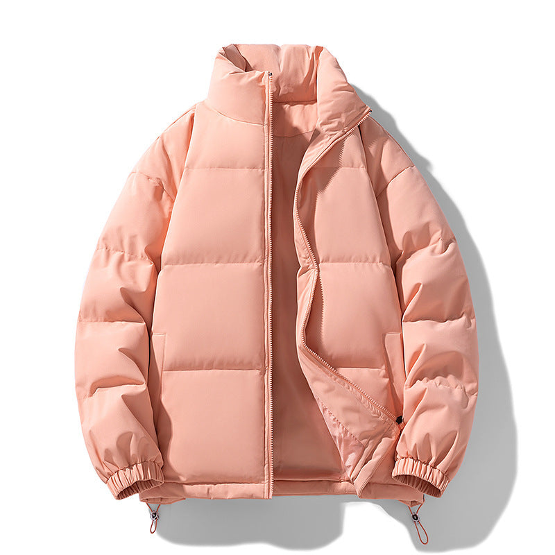Chaud épais vers le bas Casual Loose Coton Veste rembourrée Couple