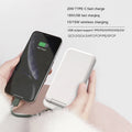 Pliage 5W charge rapide 10000 MA avec miroir léger Power Bank
