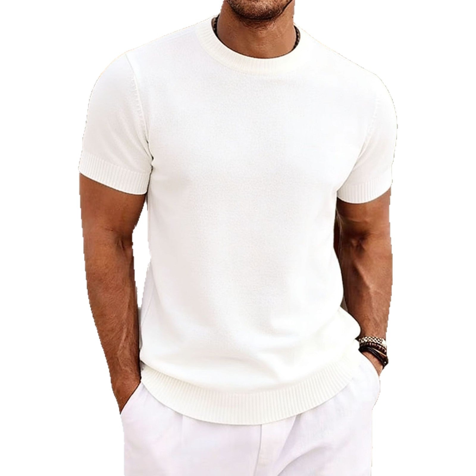 Haut des hommes mode et polyvalent
