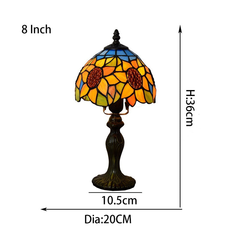 Lampe de table décorative style pays américain