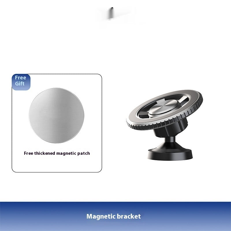 Support de téléphone lazy en alliage d'aluminium pour filature magnétique double