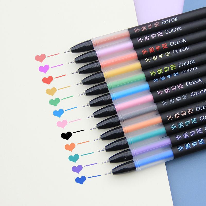 Jeu de stylo couleur Gel couleur