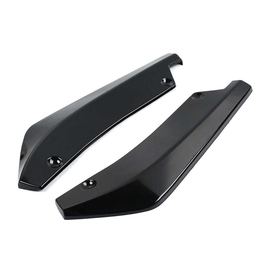 2X Pour B Enz Classe A Classe C Diffuseur Fendeur d'angle du diviseur arrière Bumper Spoiler à lèvres