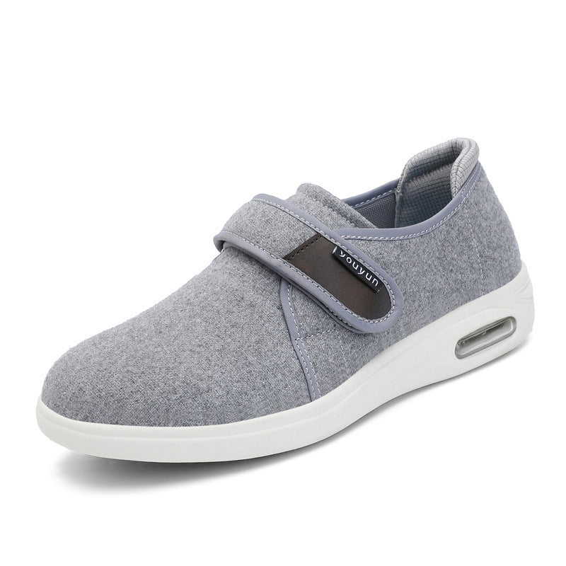 Velcro-fermeture Mi-à-adulte tardif Soft-soled Sneakers antidérapants légers
