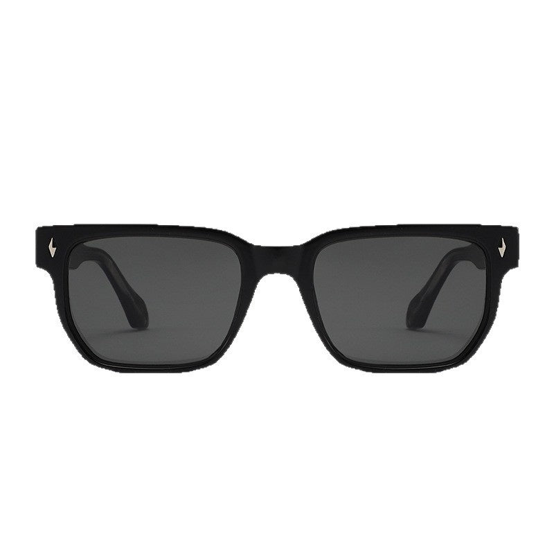 Lunettes de soleil vintage à cadre carré pour femmes