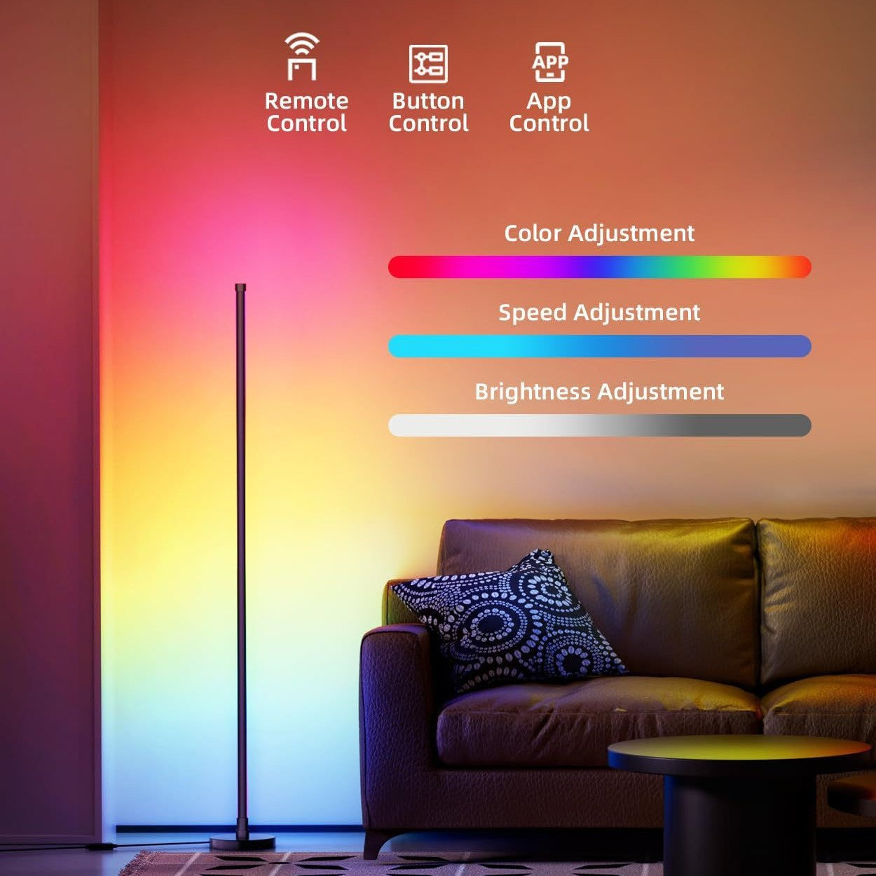 Smart Music Light avec le rythme et le contrôle de la voix pour les salles de jeux