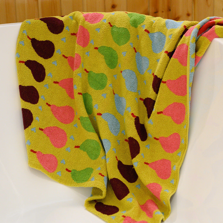 Bath Wrap Soft Absorbant Serviette de bain en coton pur