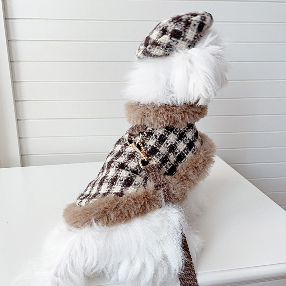 Animaux de compagnie Cape Leash Cat et vêtements pour chiens